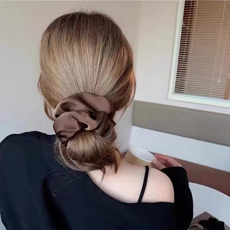 Satin Silk Scrunchies