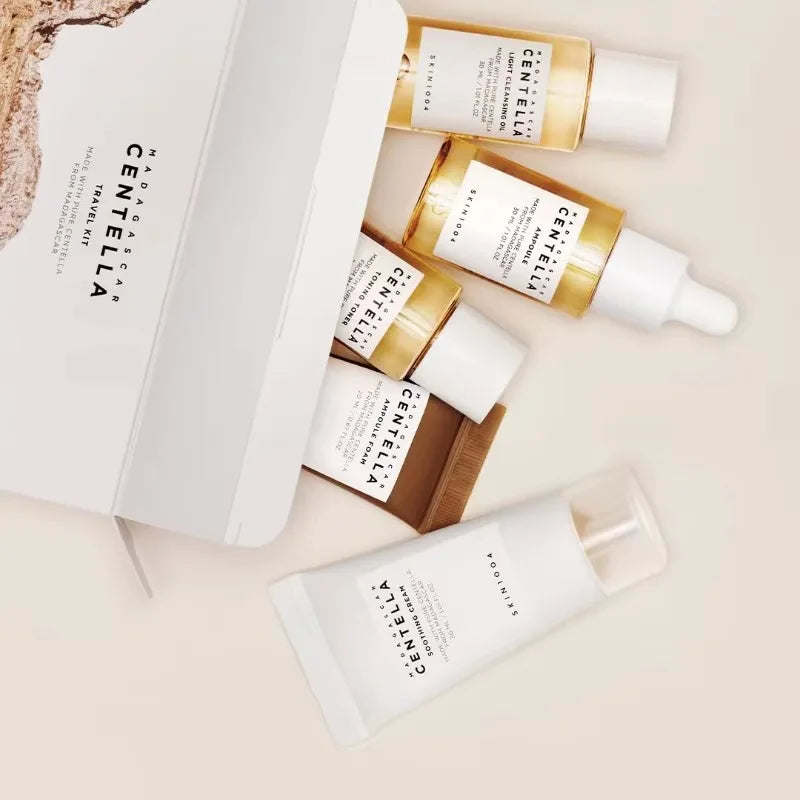 Centella Glow Travel Skincare Set (5-Piece)