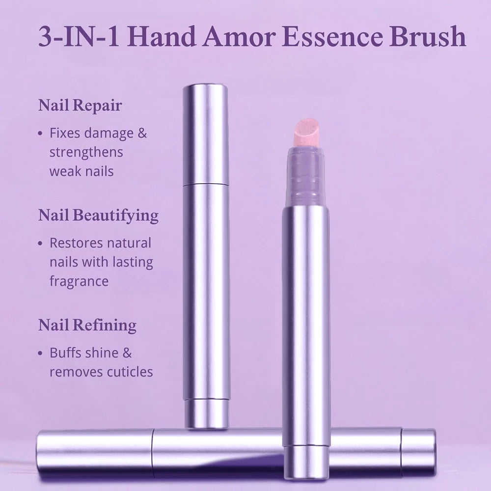 3-in-1 Cuticle Oil Pen — Pusher, Buffer & Nourisher