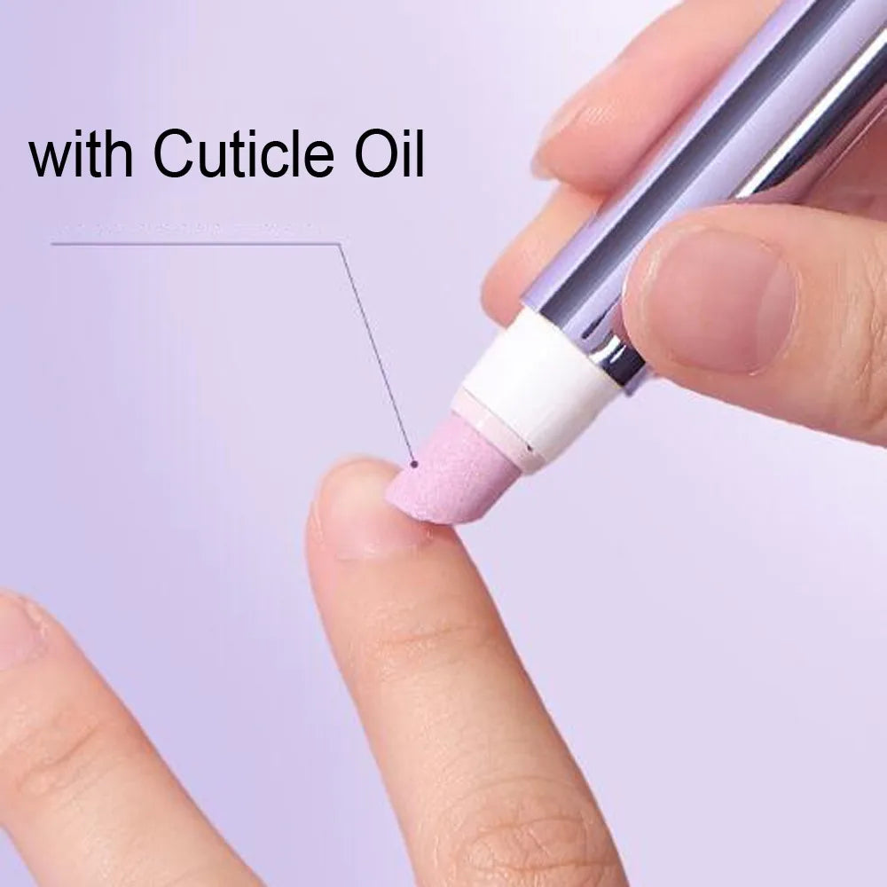 3-in-1 Cuticle Oil Pen — Pusher, Buffer & Nourisher