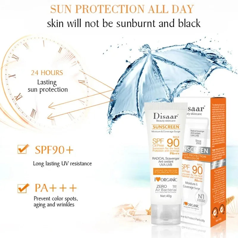 SPF 90+ Waterproof Sunscreen
