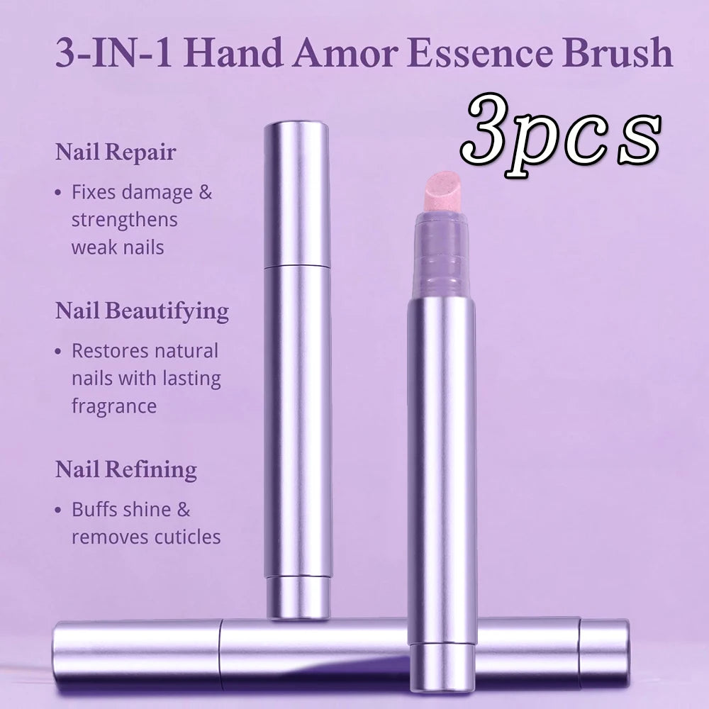 3-in-1 Cuticle Oil Pen — Pusher, Buffer & Nourisher