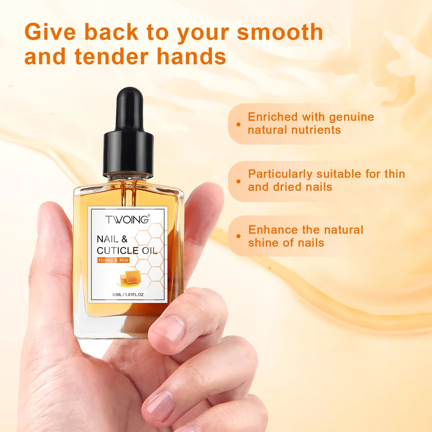 Honey Milk Cuticle Oil — 30ml Dropper