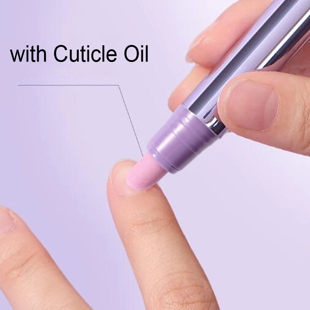 3-in-1 Cuticle Oil Pen — Pusher, Buffer & Nourisher