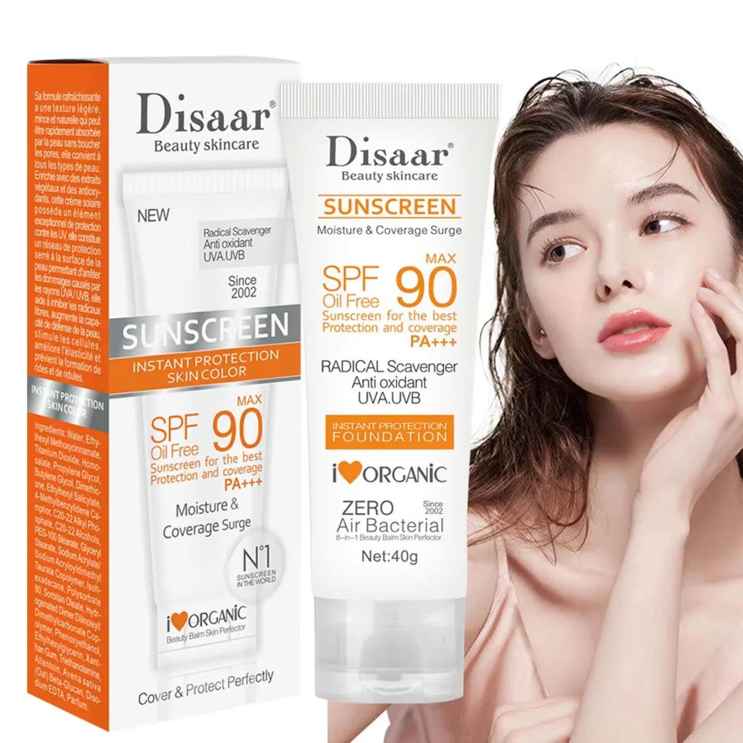 SPF 90+ Waterproof Sunscreen
