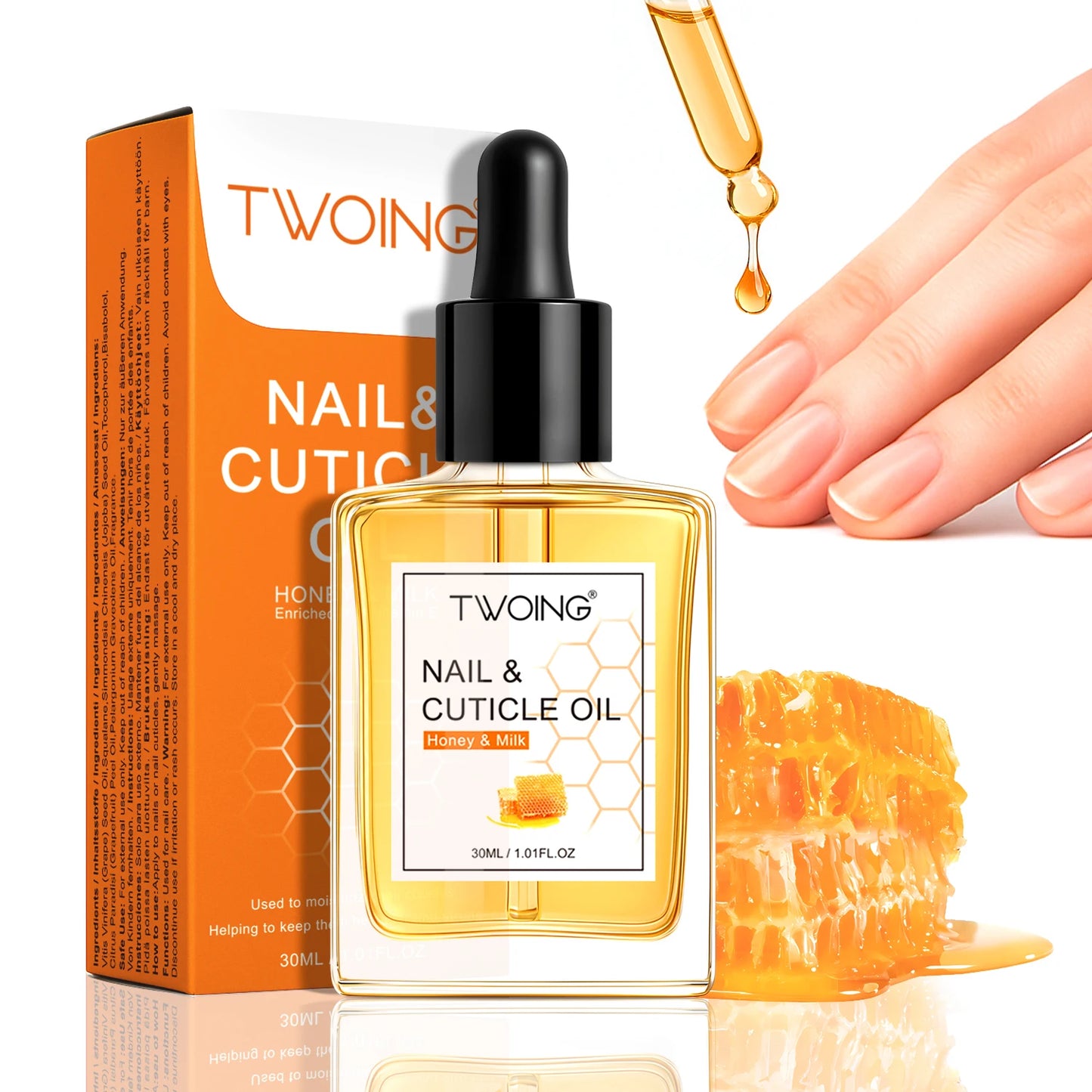 Honey Milk Cuticle Oil — 30ml Dropper