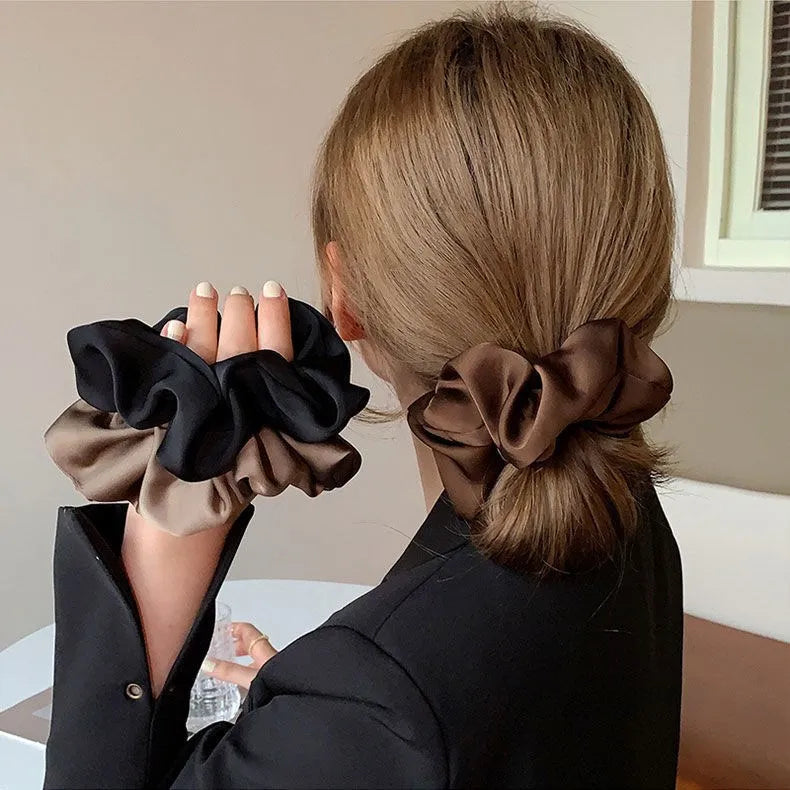 Satin Silk Scrunchies