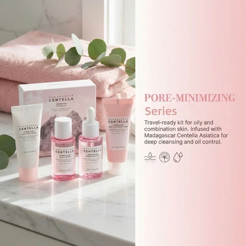 Pink Salt Centella Mini Travel Set