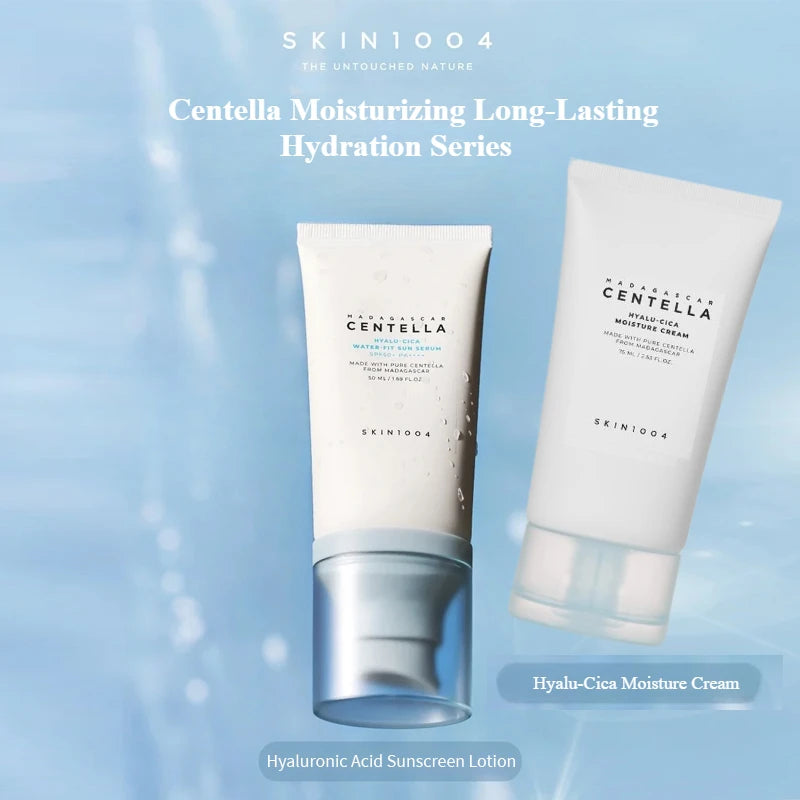 Hyalu-Cica Centella Moisture Cream + SPF50 Sun Serum